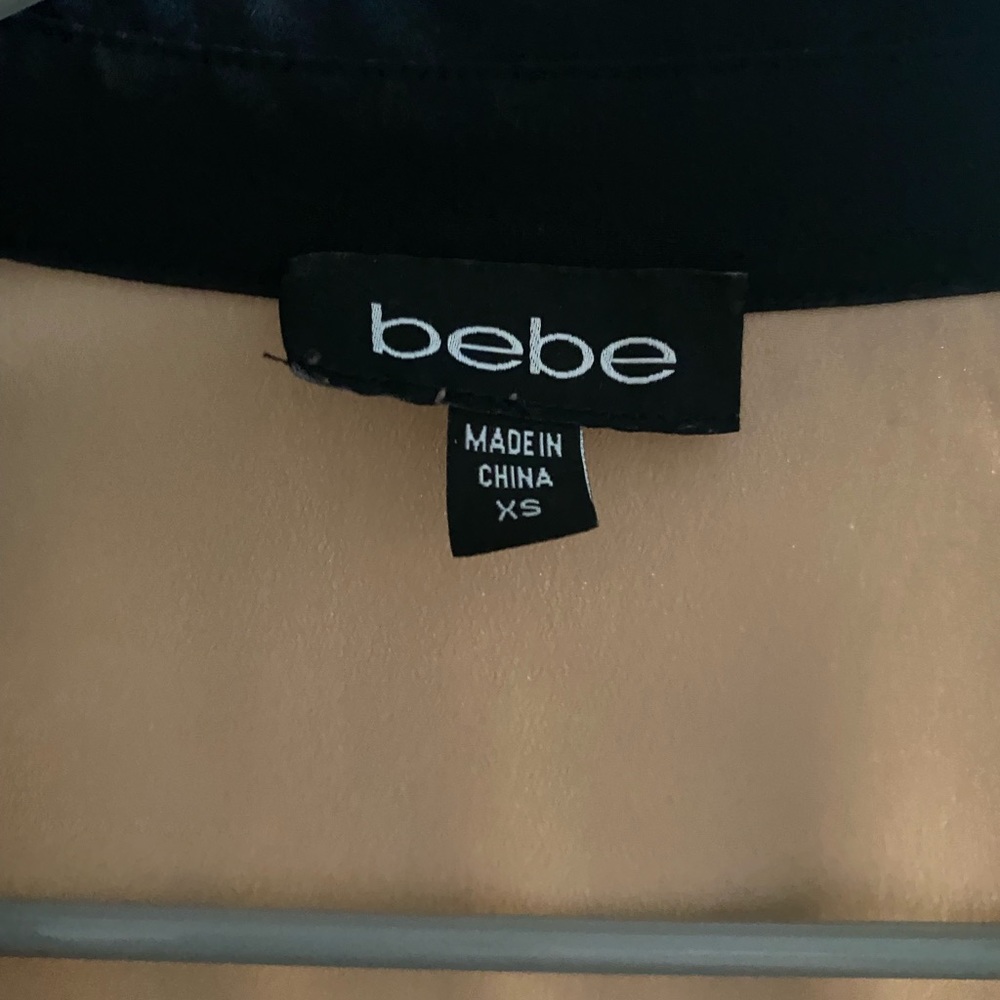 Bebe tan bodysuit